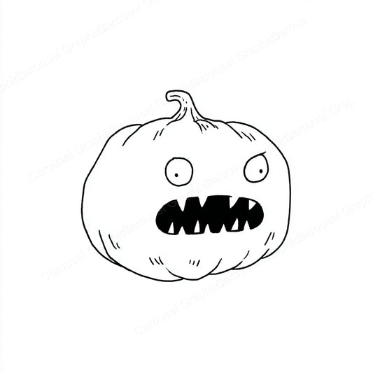 Jack-O-Lantern Vector Graphic preview