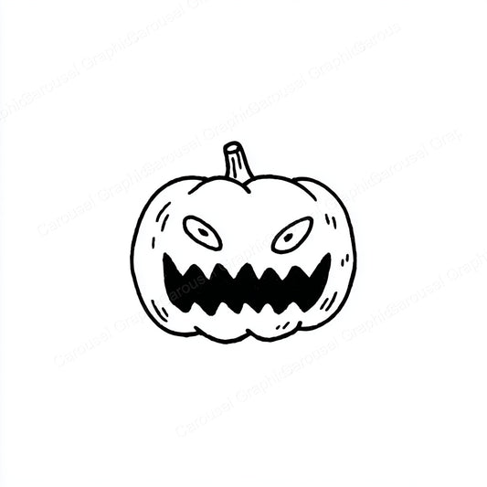 Jack-O-Lantern Vector Graphic preview