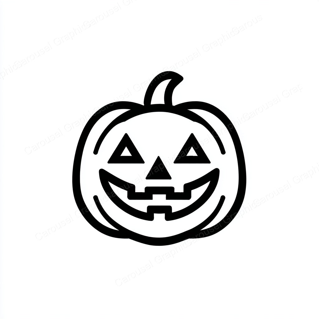 Jack-O-Lantern Vector Graphic preview