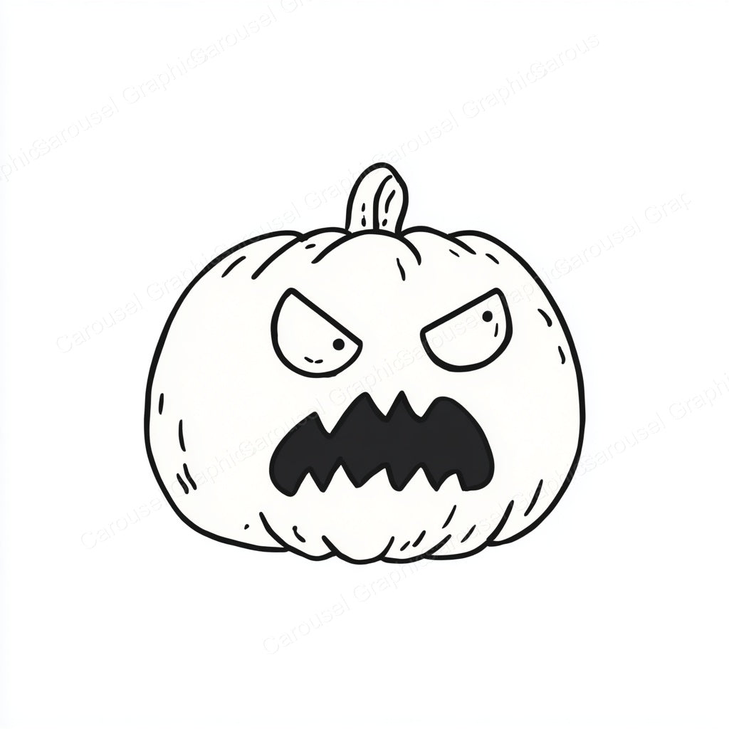 Jack-O-Lantern Vector Graphic preview