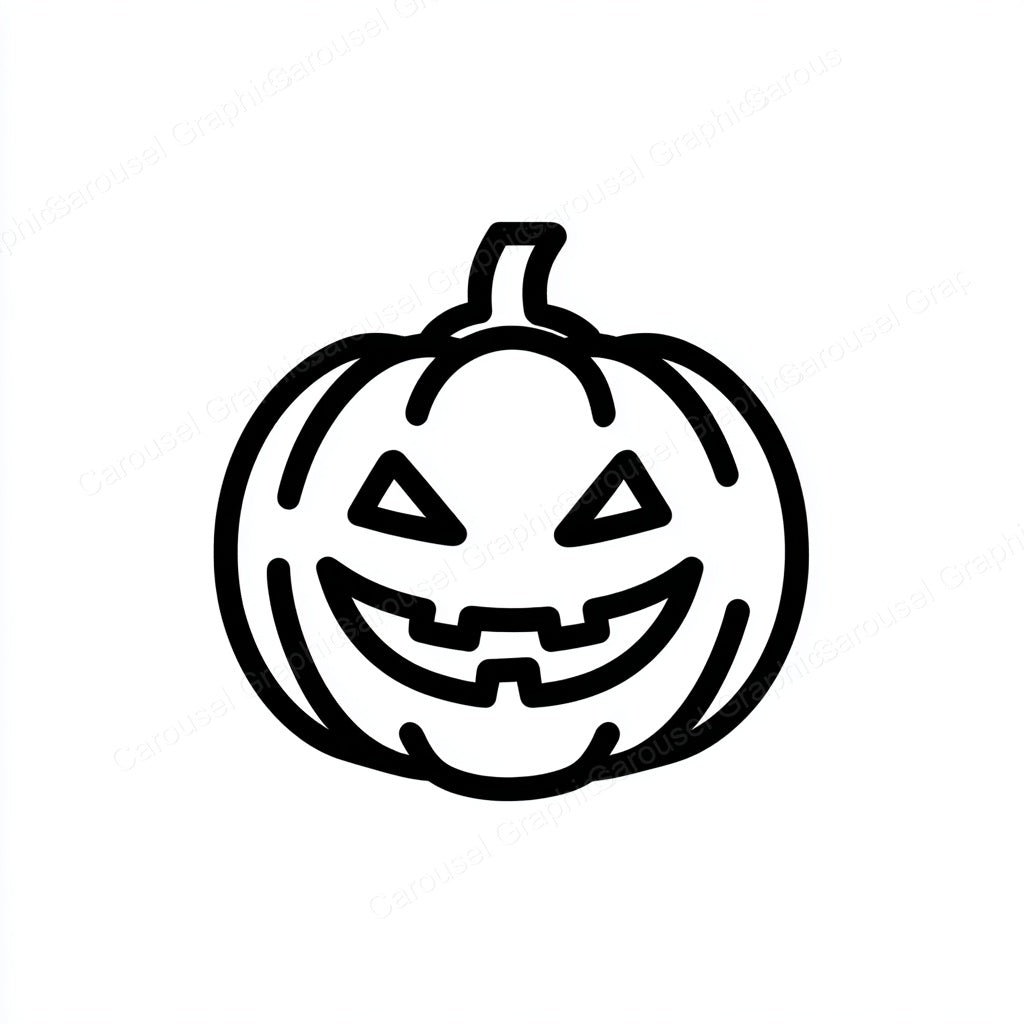 Jack-O-Lantern Vector Graphic preview
