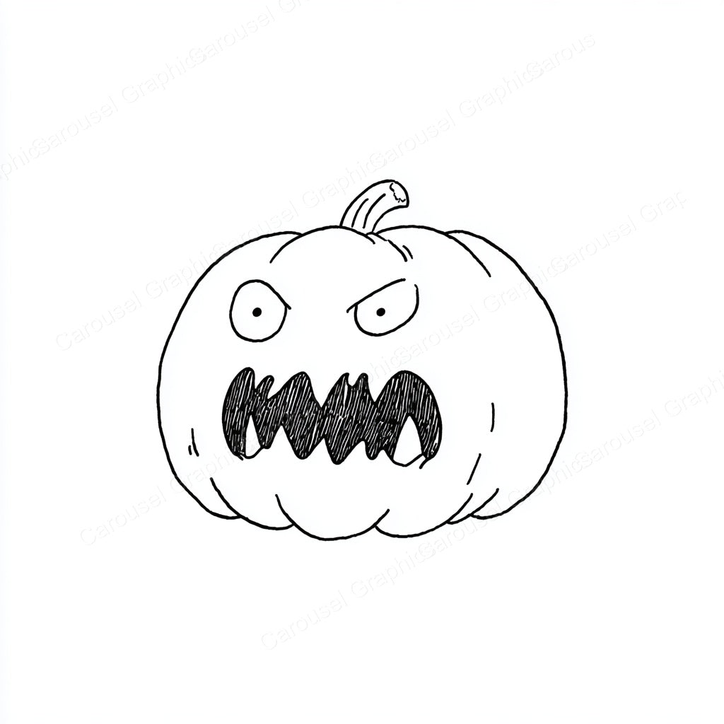 Jack-O-Lantern Vector Graphic preview