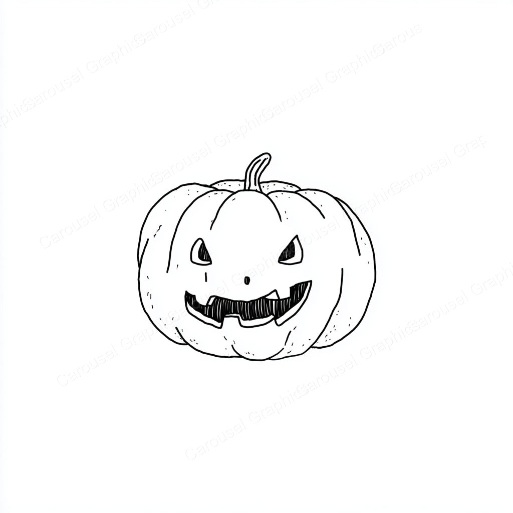 Jack-O-Lantern Vector Graphic preview