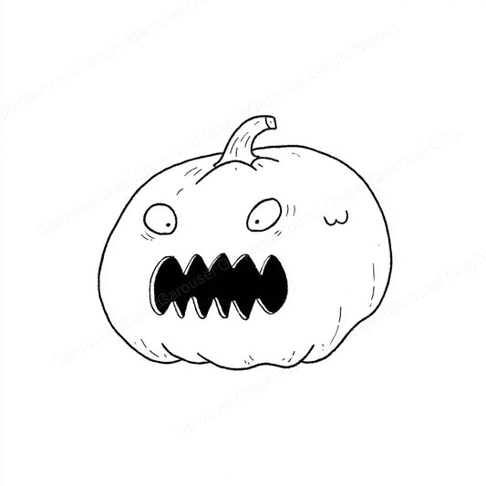 Jack-O-Lantern Vector Graphic preview