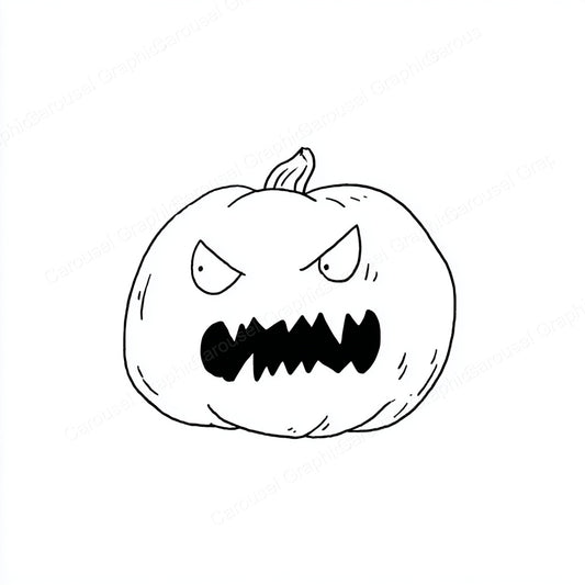 Jack-O-Lantern Vector Graphic preview