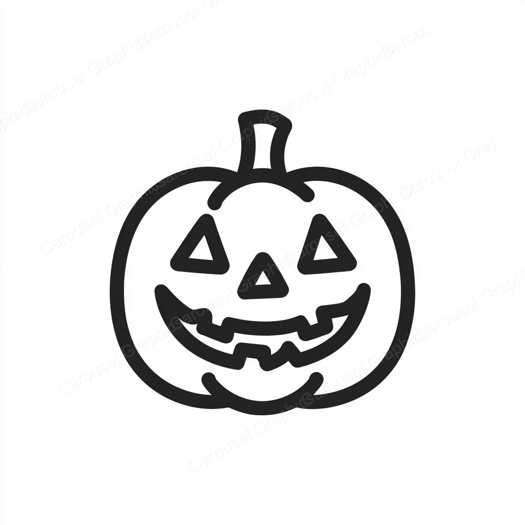 Jack-O-Lantern Vector Graphic preview