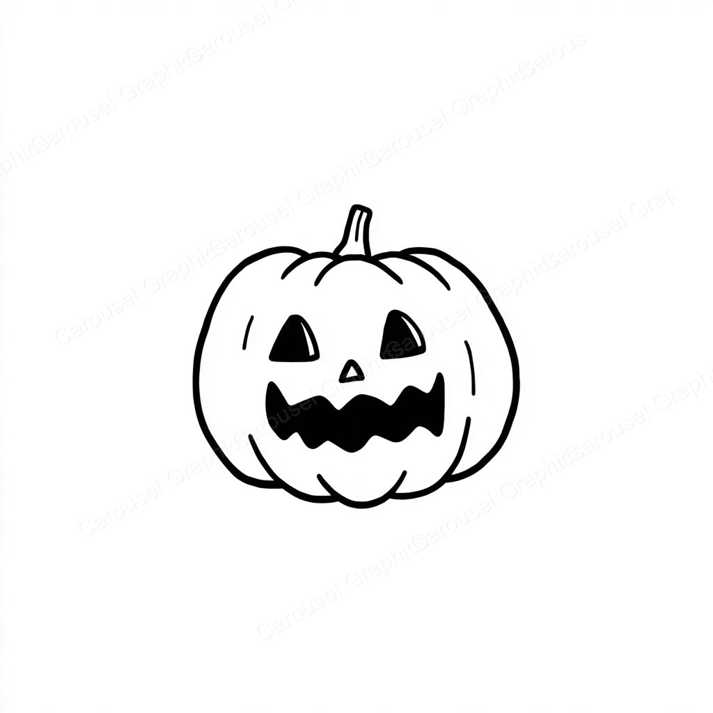 Jack-O-Lantern Vector Graphic preview