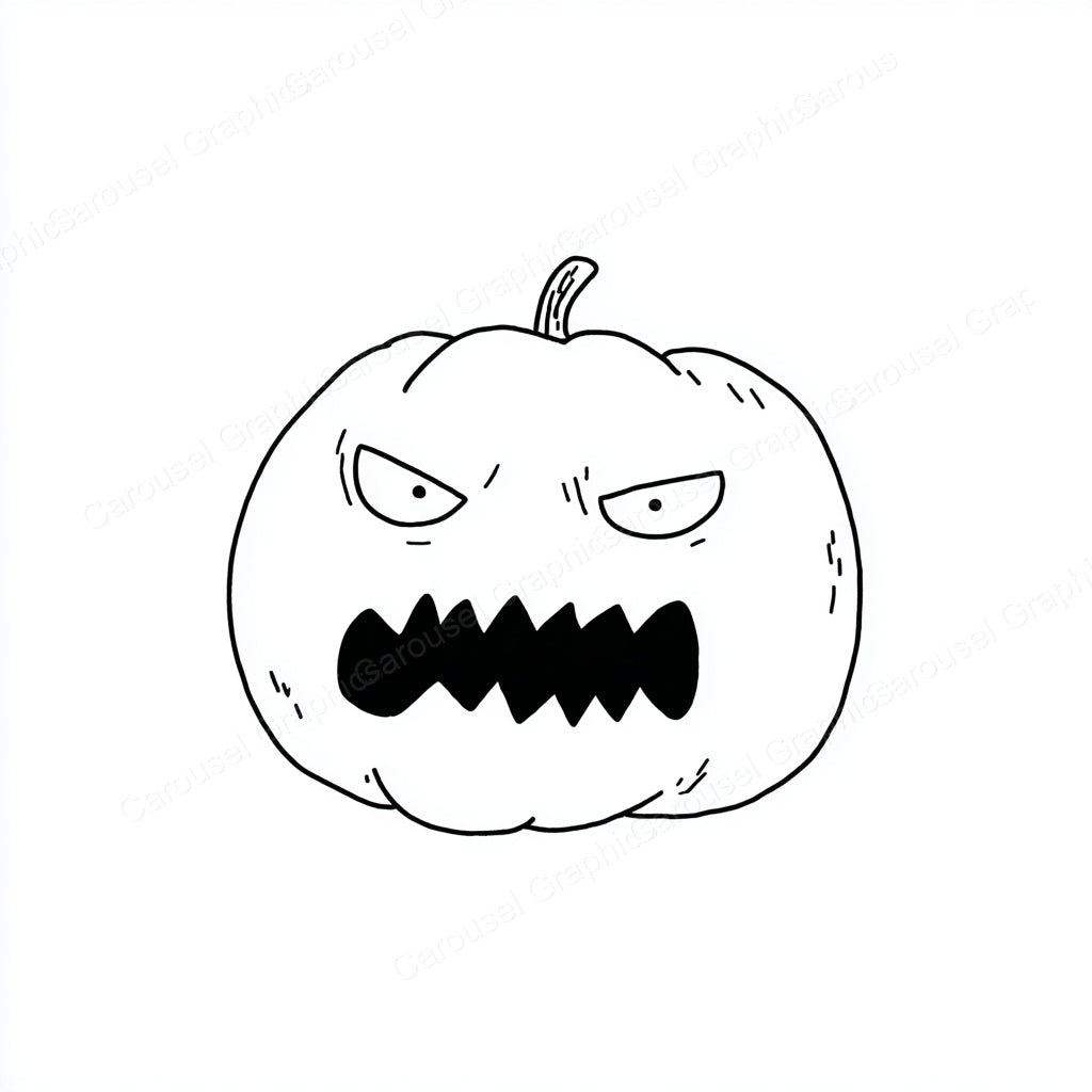 Jack-O-Lantern Vector Graphic preview