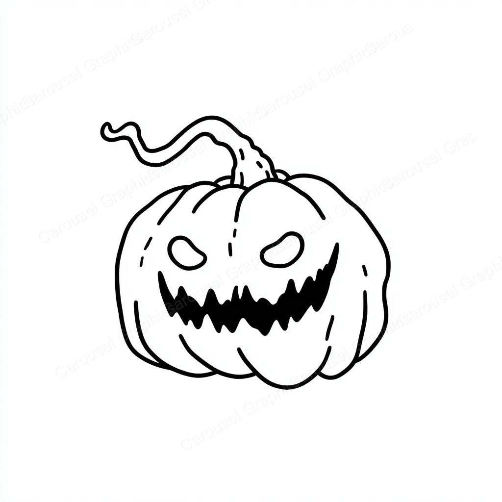 Jack-O-Lantern Vector Graphic preview