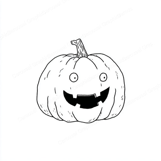 Jack-O-Lantern Vector Graphic preview