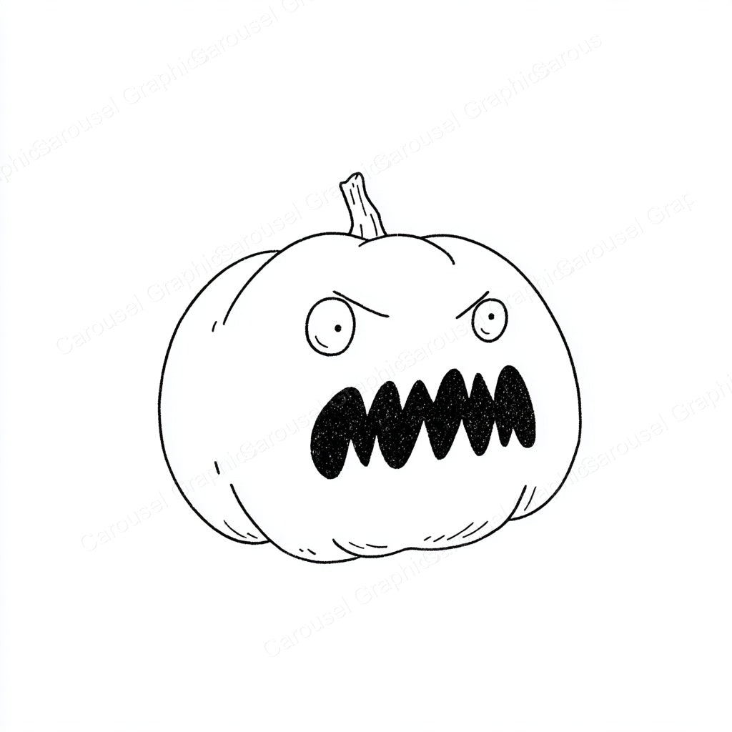 Jack-O-Lantern Vector Graphic preview