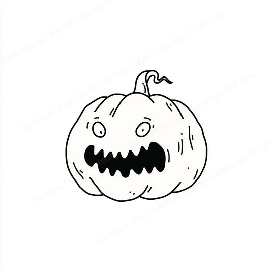 Jack-O-Lantern Vector Graphic preview