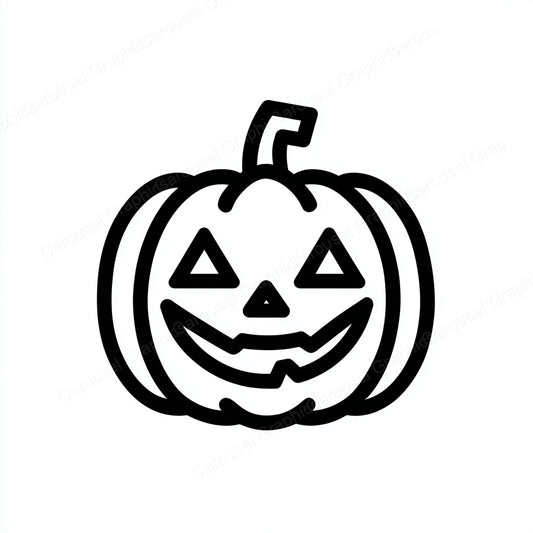 Jack-O-Lantern Vector Graphic preview