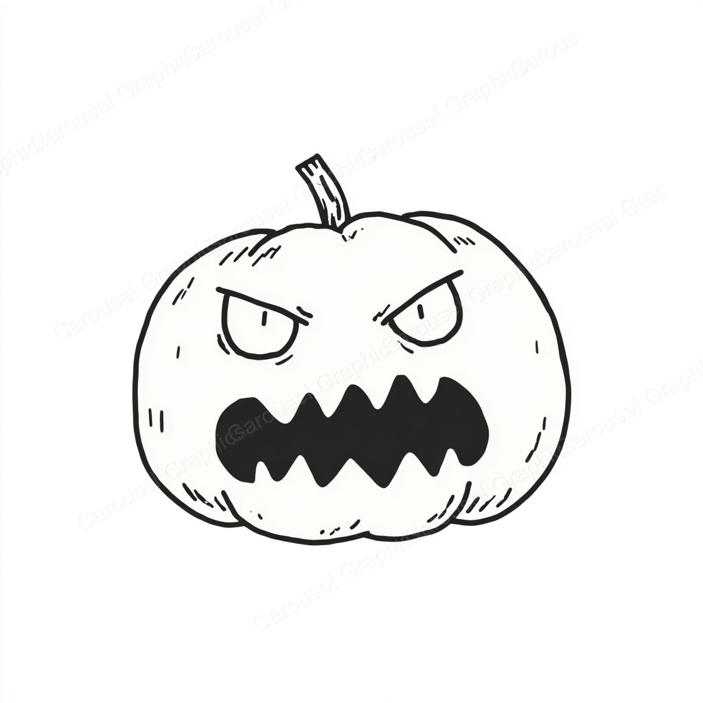 Jack-O-Lantern Vector Graphic preview