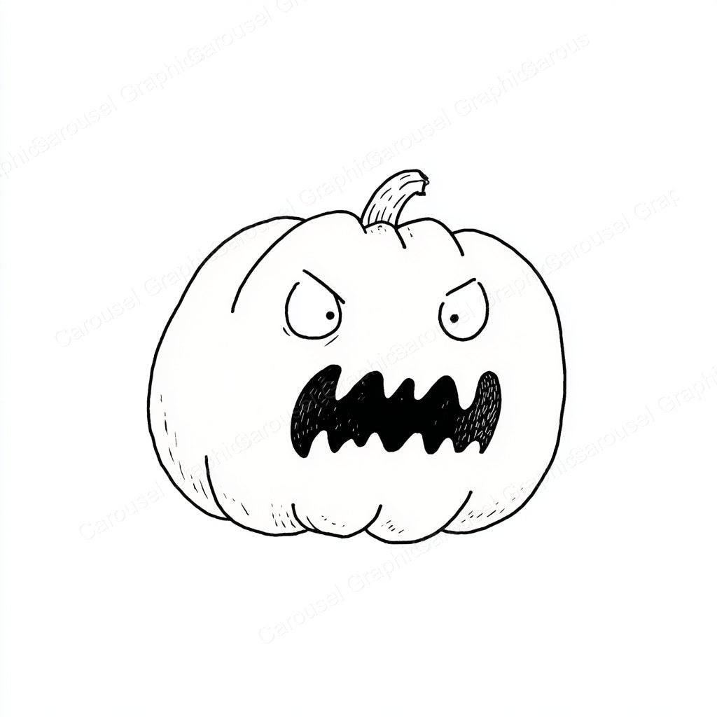 Jack-O-Lantern Vector Graphic preview