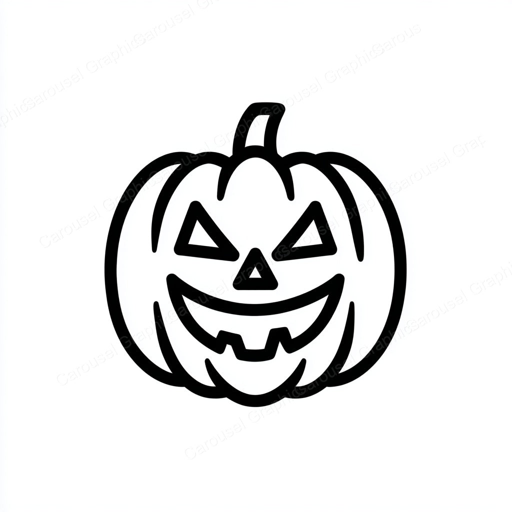 Jack-O-Lantern Vector Graphic preview