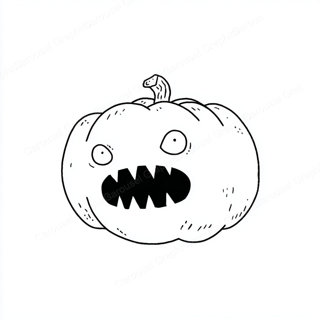 Jack-O-Lantern Vector Graphic preview