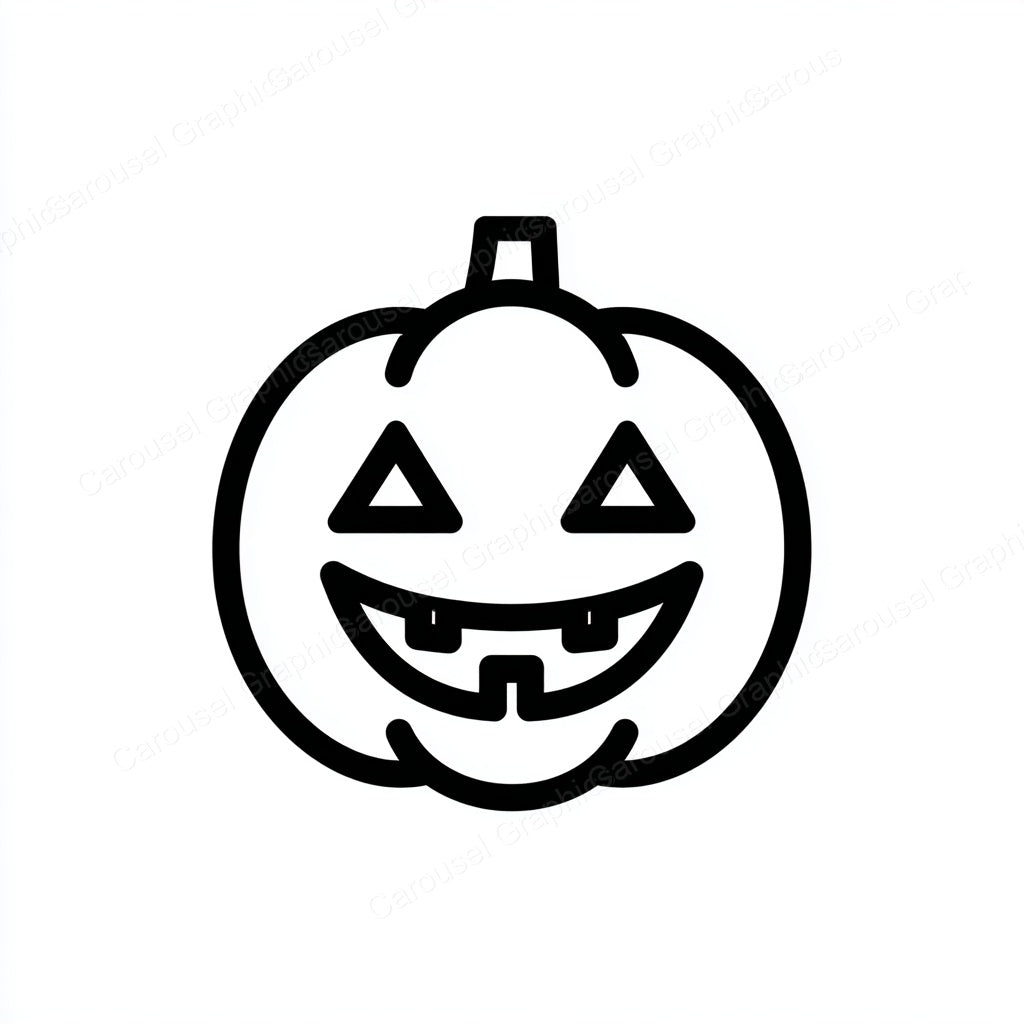 Jack-O-Lantern Vector Graphic preview