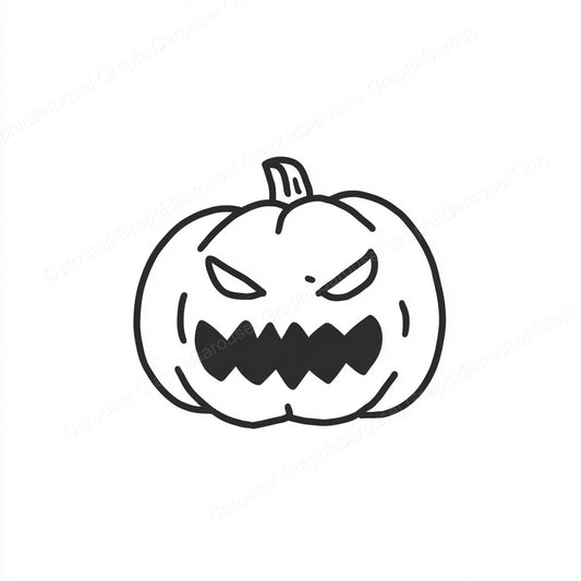 Jack-O-Lantern Vector Graphic preview