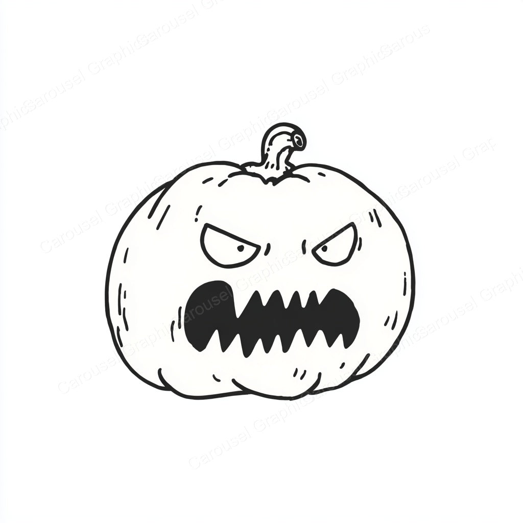 Jack-O-Lantern Vector Graphic preview