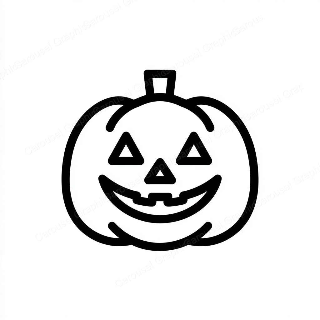 Jack-O-Lantern Vector Graphic preview