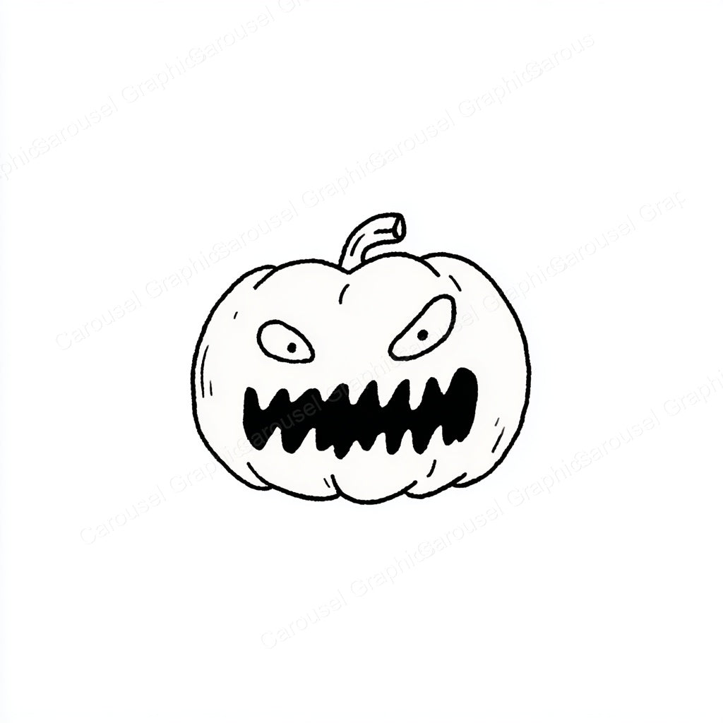 Jack-O-Lantern Vector Graphic preview