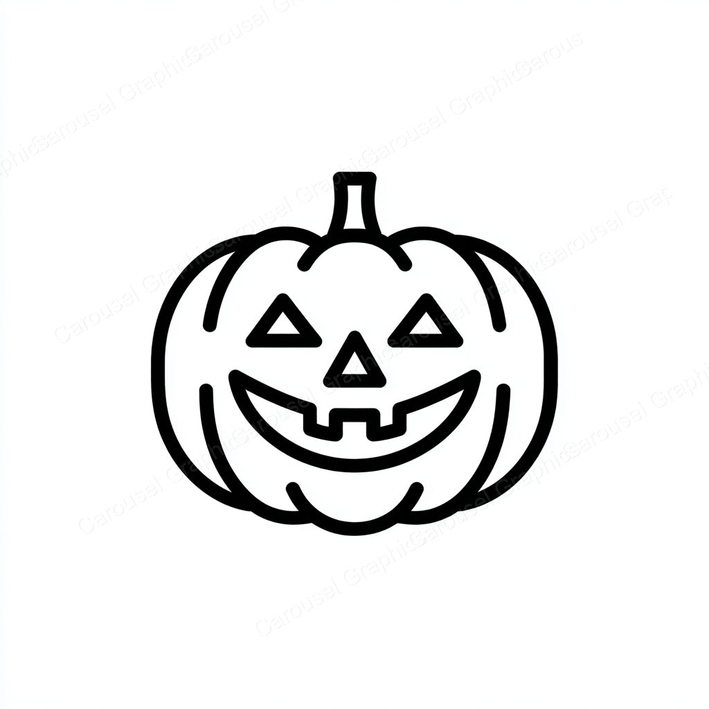 Jack-O-Lantern Vector Graphic preview