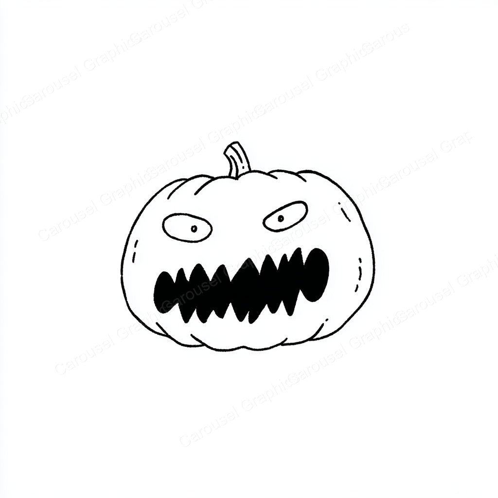 Jack-O-Lantern Vector Graphic preview