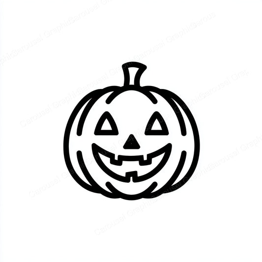 Jack-O-Lantern Vector Graphic preview