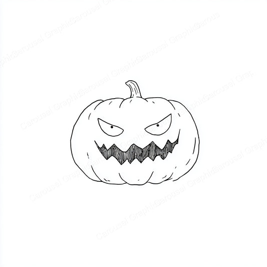 Jack-O-Lantern Vector Graphic preview