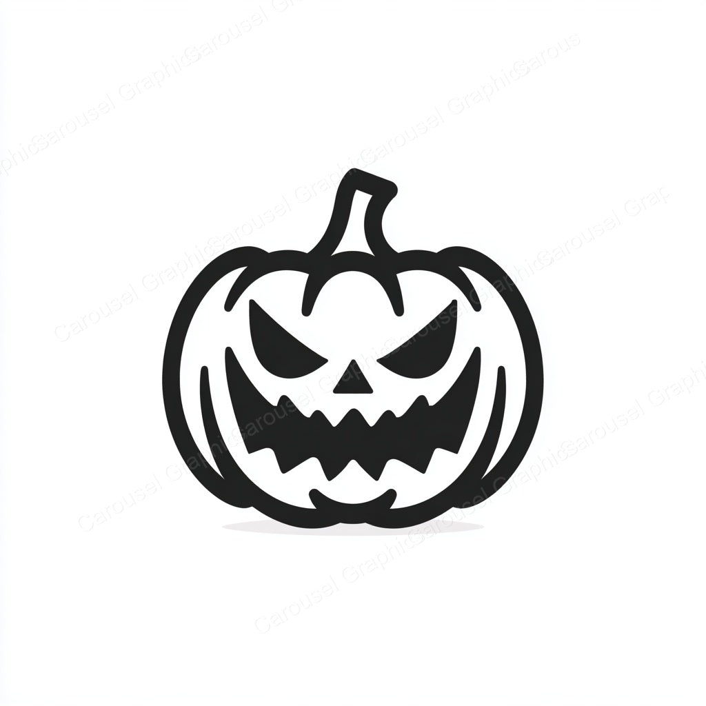 Jack-O-Lantern Vector Graphic preview