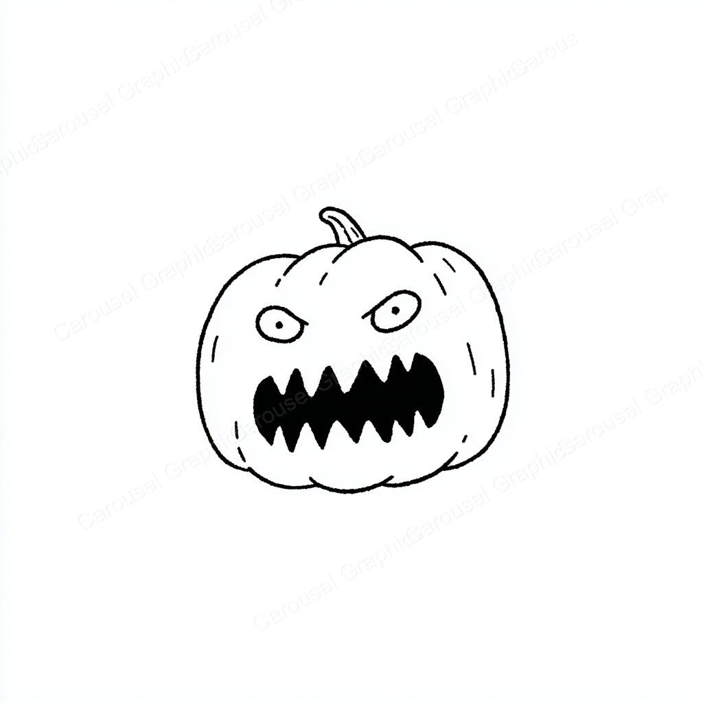 Jack-O-Lantern Vector Graphic preview