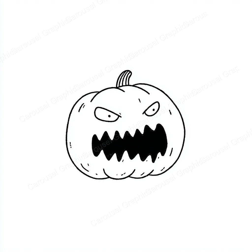 Jack-O-Lantern Vector Graphic preview