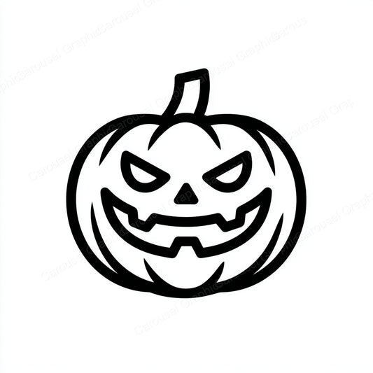 Jack-O-Lantern Vector Graphic preview