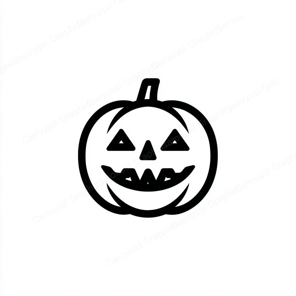 Jack-O-Lantern Vector Graphic preview