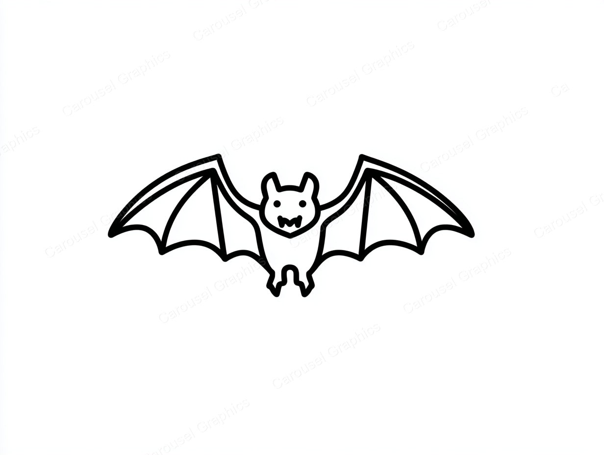 Bat Vector Graphic preview