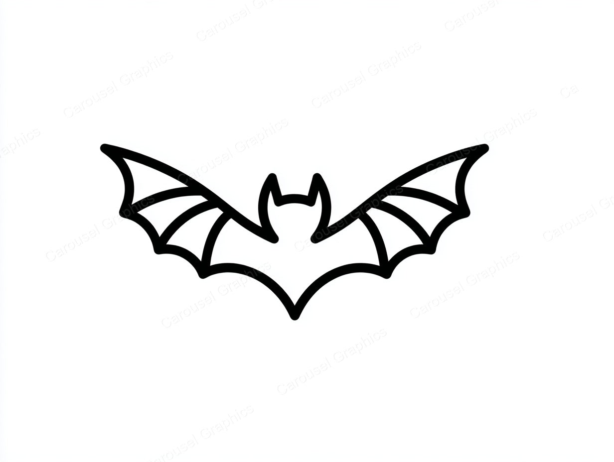 Bat Vector Graphic preview