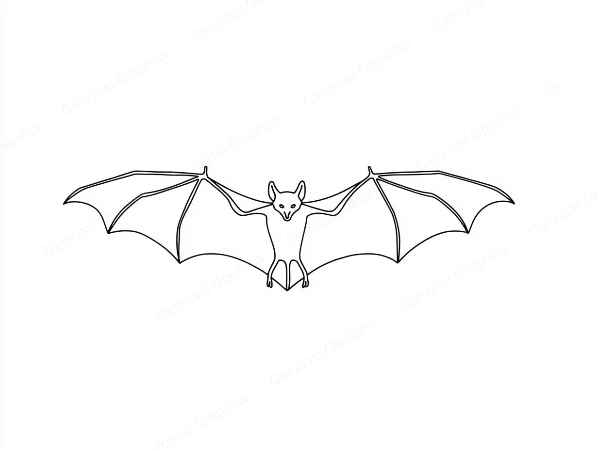 Bat Vector Graphic preview