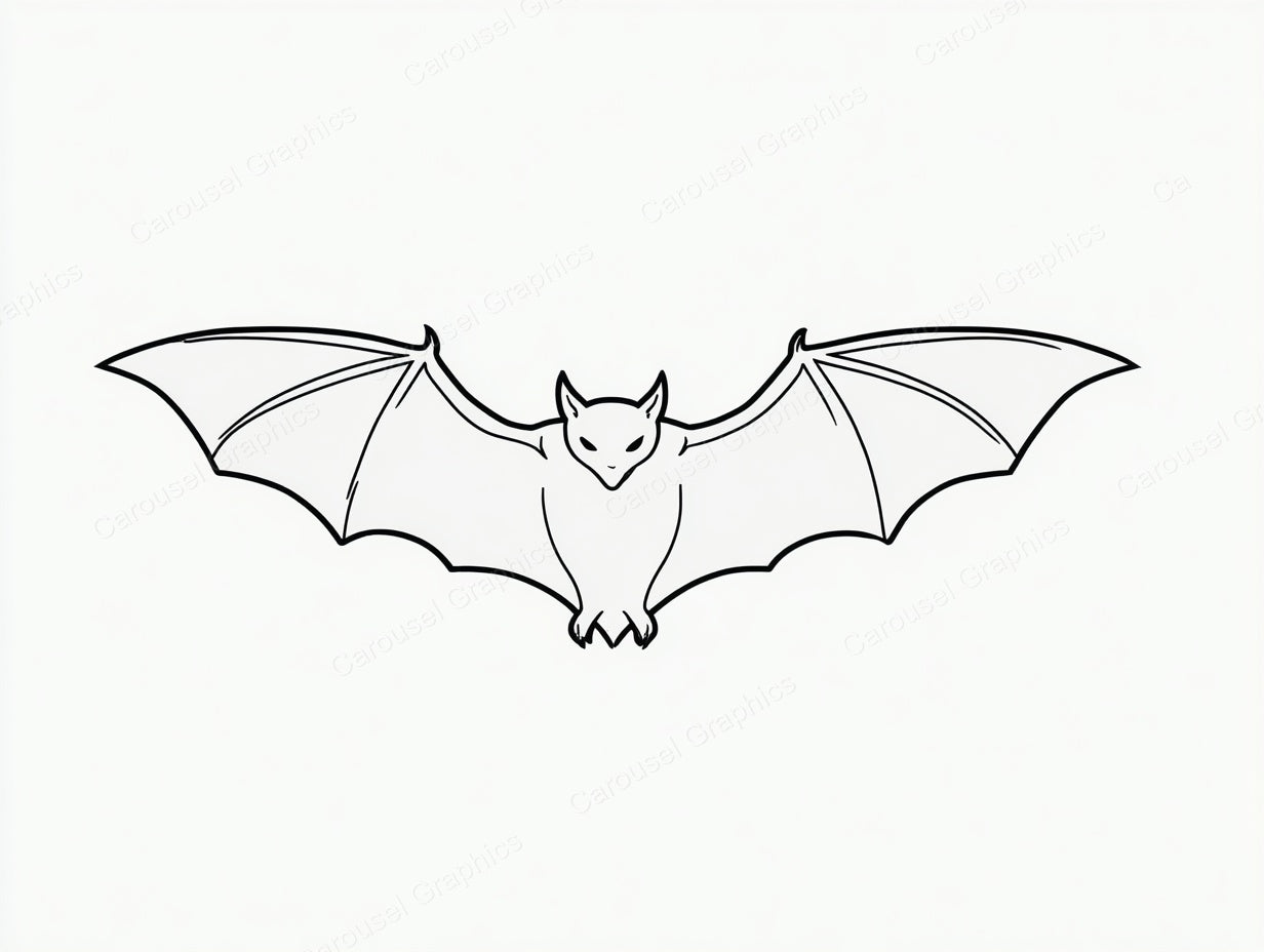Bat Vector Graphic preview