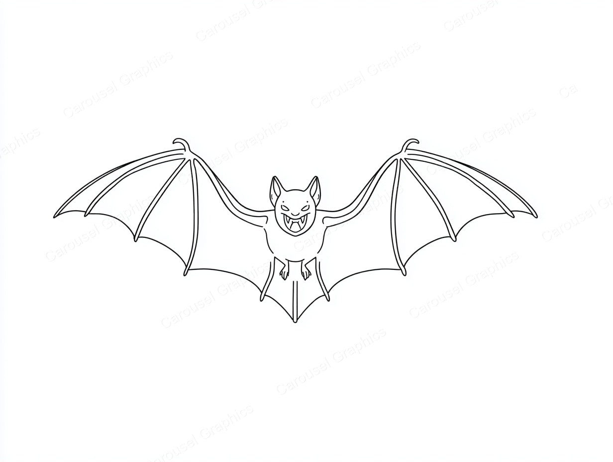 Bat Vector Graphic preview
