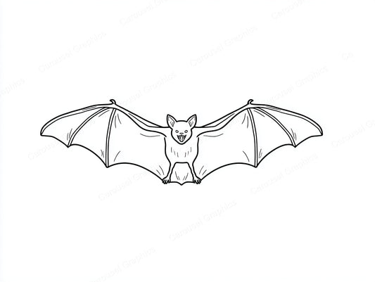 Bat Vector Graphic preview