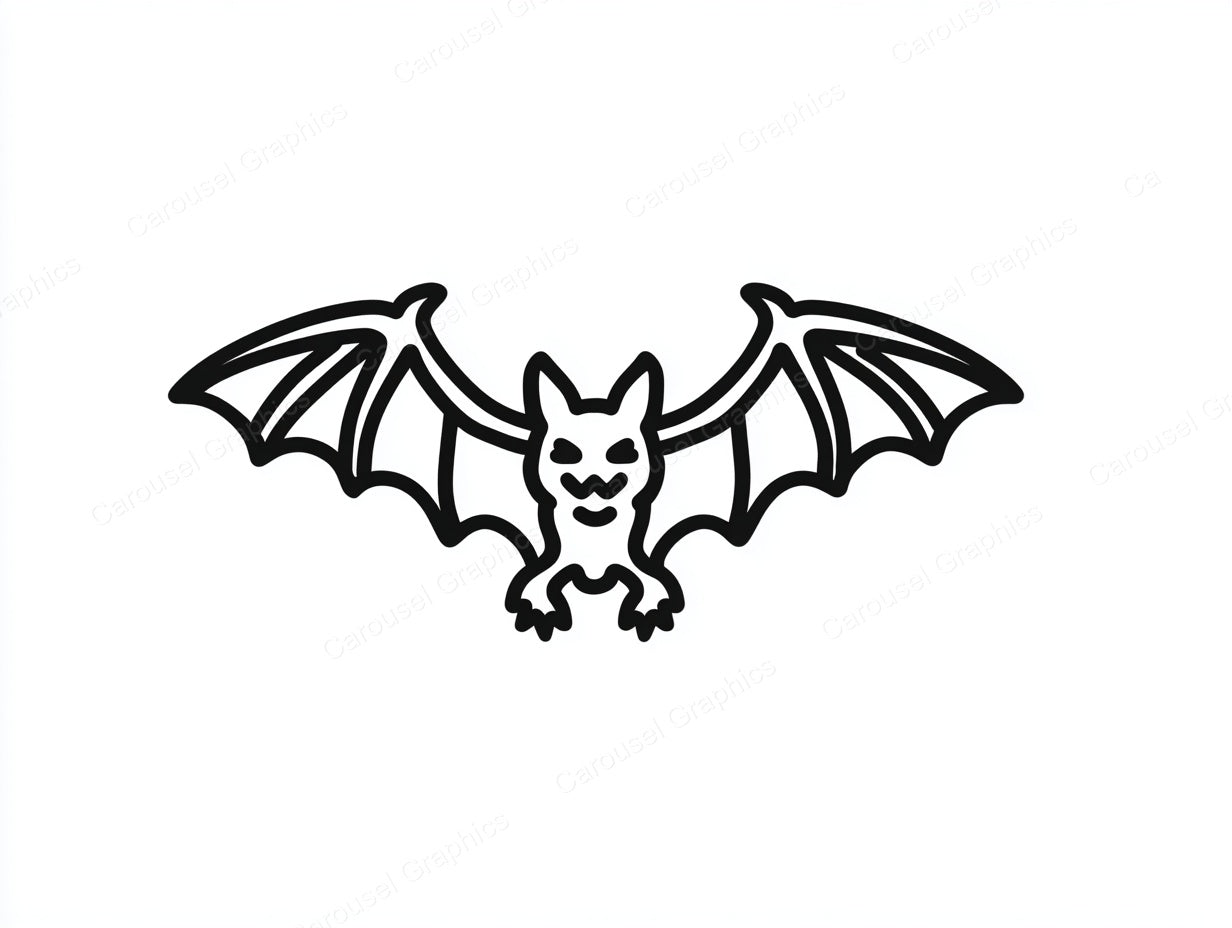 Bat Vector Graphic preview