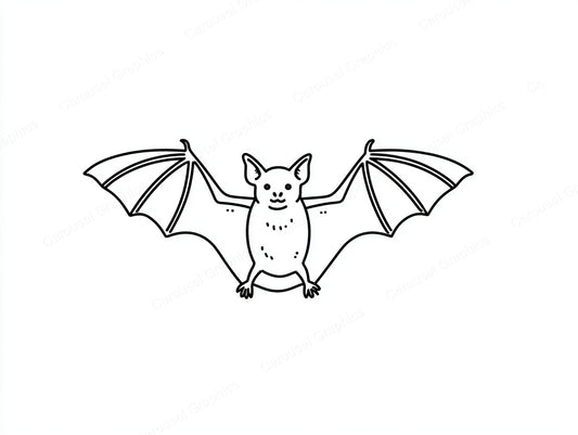 Bat Vector Graphic preview