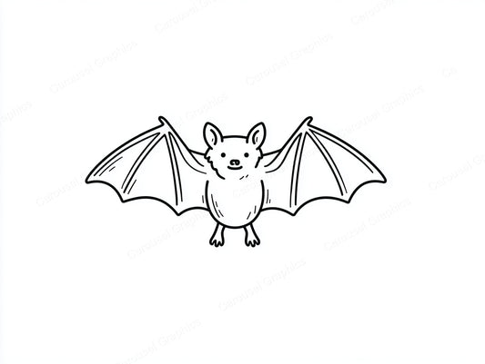 Bat Vector Graphic preview