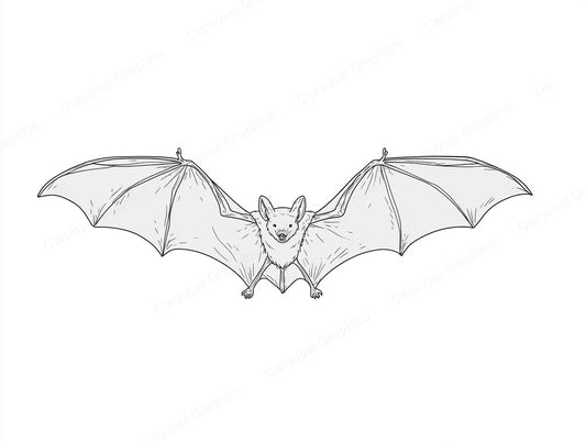 Bat Vector Graphic preview