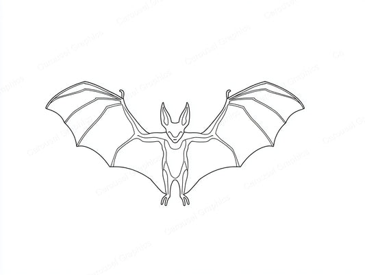 Bat Vector Graphic preview
