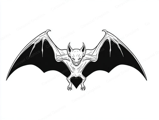 Bat Vector Graphic preview