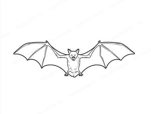 Bat Vector Graphic preview