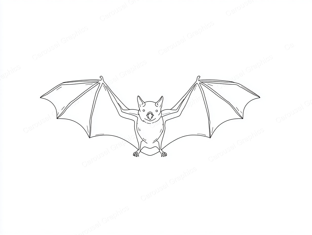 Bat Vector Graphic preview