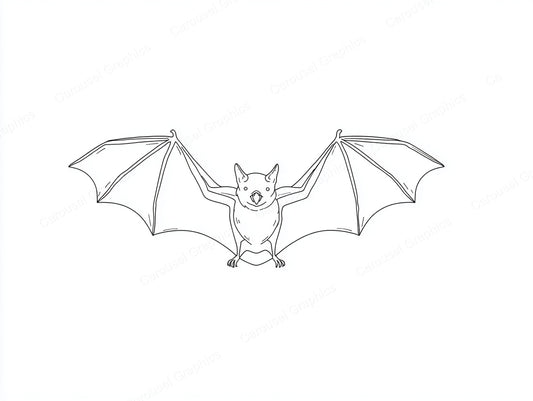 Bat Vector Graphic preview